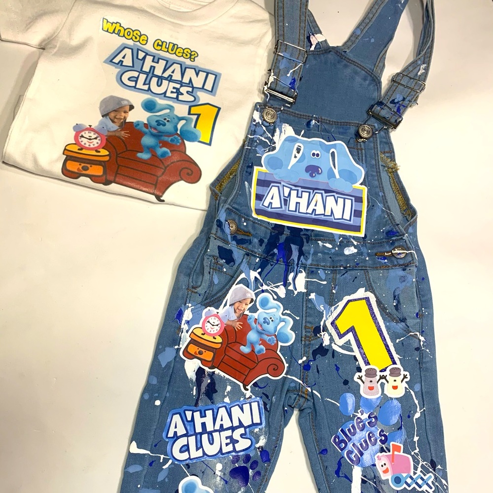 Personalized Blues Clues Birthday jumper